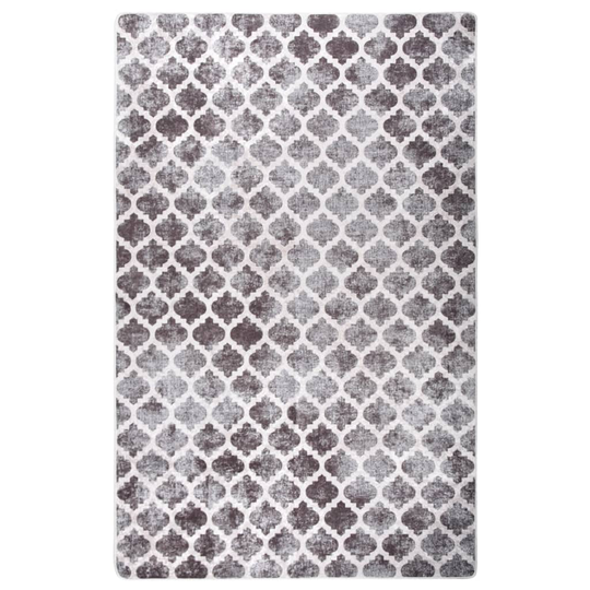 vidaXL Matto pestävä 160x230 cm monivärinen liukumaton