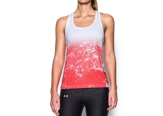 Naisten juoksupaita Under Armour Hex Delta Racer Tank W 1298152-101