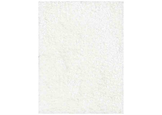 Narma velour matto Noble white 300x400 cm