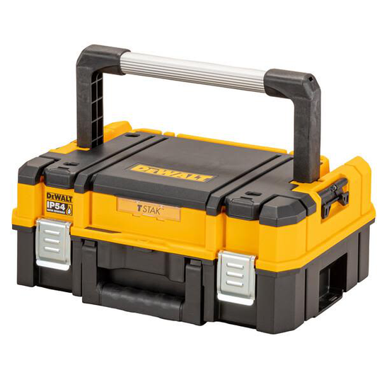 Dewalt DWST83344-1 Säilytyslaatikko TSTAK, matala, pitkä kahva