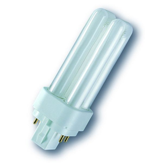 Radium Ralux Duo Pienloistelamppu 3000K, G24Q G24Q-1, 131 mm, 13W, 900 lm