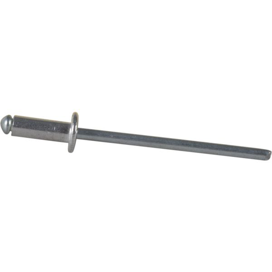 ESSVE 612101 Vetoniitit Ø3,2x8 mm, avoin, alumiini 25 kpl