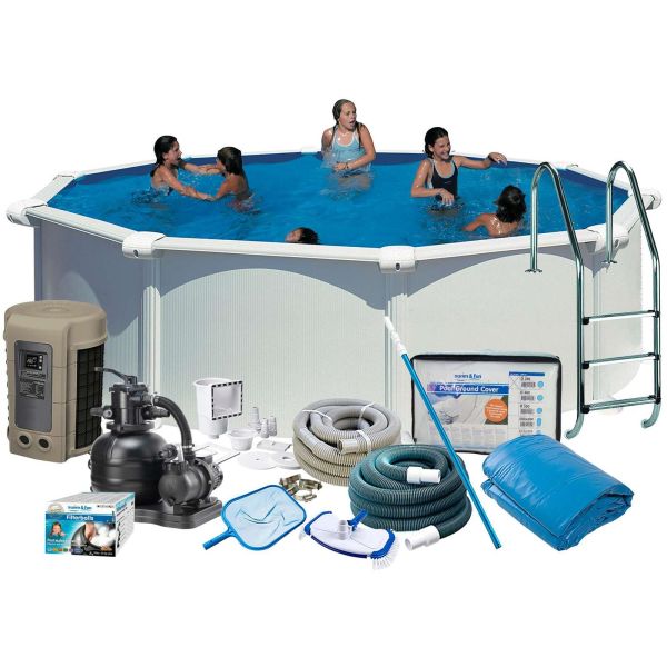 Swim & Fun 2741 Allaspaketti Ø4,6 x 1,32 m, 19 444 l