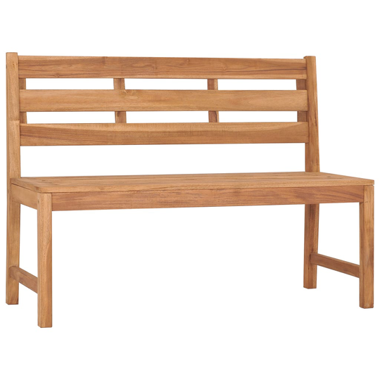 vidaXL Puutarhapenkki 120 cm täysi tiikki