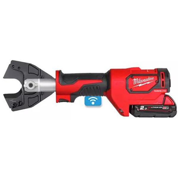 Milwaukee M18 ONE HCC-201C CU/AL-SET Kaapelisakset sis. 2,0 Ah:n akun ja laturin