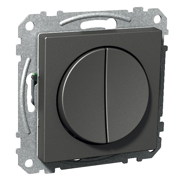 Schneider Electric Exxact Vaihtokytkin antrasiitti, IP20 Kruunukytkin