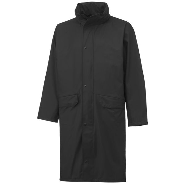 Helly Hansen Workwear Voss Sadetakki musta, pitkä malli XS