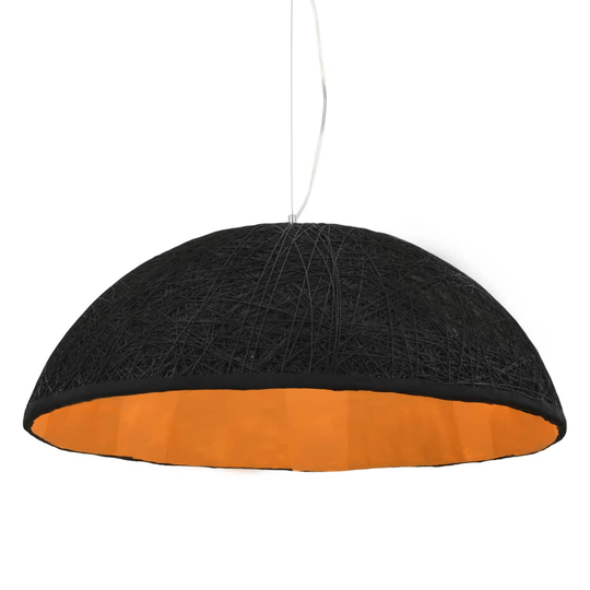 vidaXL Riippuvalaisin musta ja kulta Ø70 cm E27