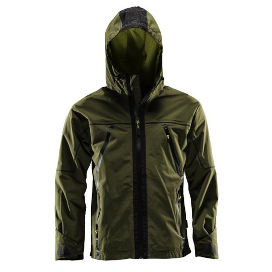 Monitor Shell Jacket Tuulitakki oliivinvihreä Koko XS