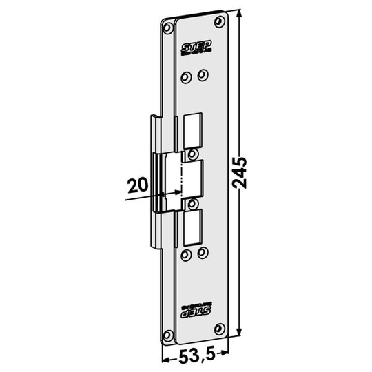 STEP ST6502 Tolppa malliin STEP 60 Silent 20 mm