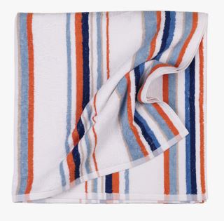 Riviera stripe kylpypyyhe moniväri