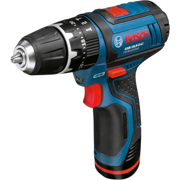 Bosch GSB 12V-15 Ruuvinväännin sis. akut ja laturin
