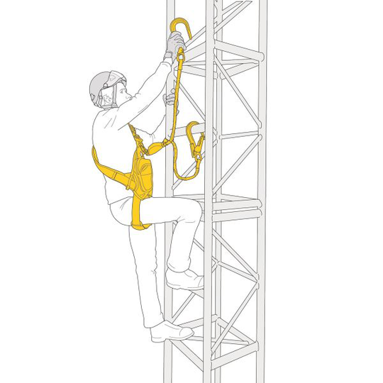 Petzl K095AC01 Putoamissuojainsarja 2