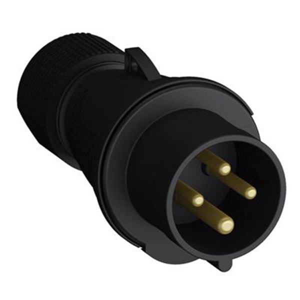 ABB 2CMA103584R1000 Pistotulppa 4-napainen, 16 A, CEE 316-P6B, musta