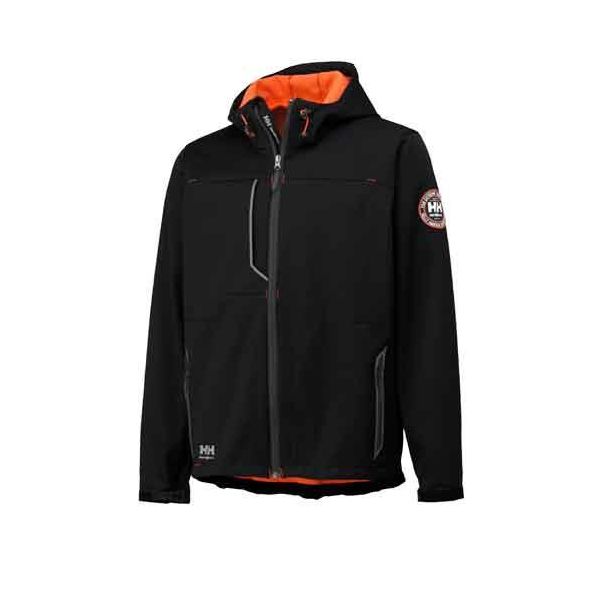 Helly Hansen Workwear Leon Softshelltakki tummanharmaa L