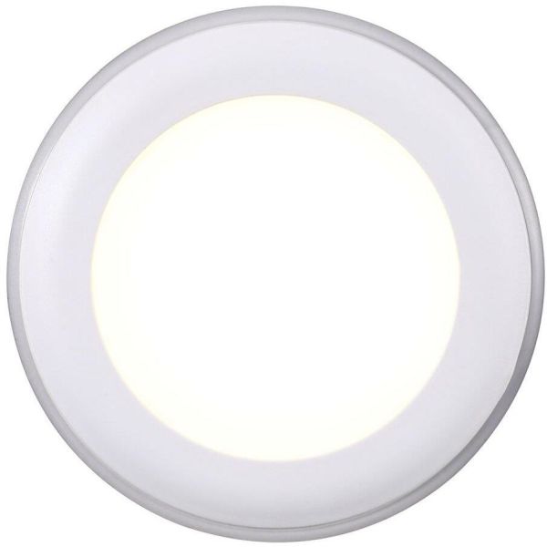 Nordlux ELKTON 47520101 Downlight-valaisin LED, 2700 K, IP20 Reiät: 65 mm