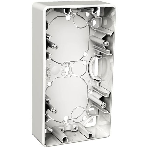 Schneider Electric Exxact WDE002362 Korotusrasia pinta-asennus, syvyys 35 mm 2-lokeroinen