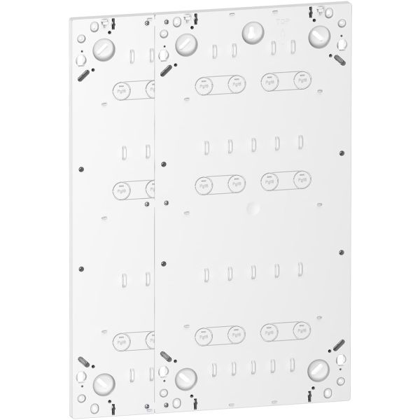 Schneider Electric Resi9 R9H18993 Pohjalevy Soveltuu kaapelien niputukseen 3x18 moduulia