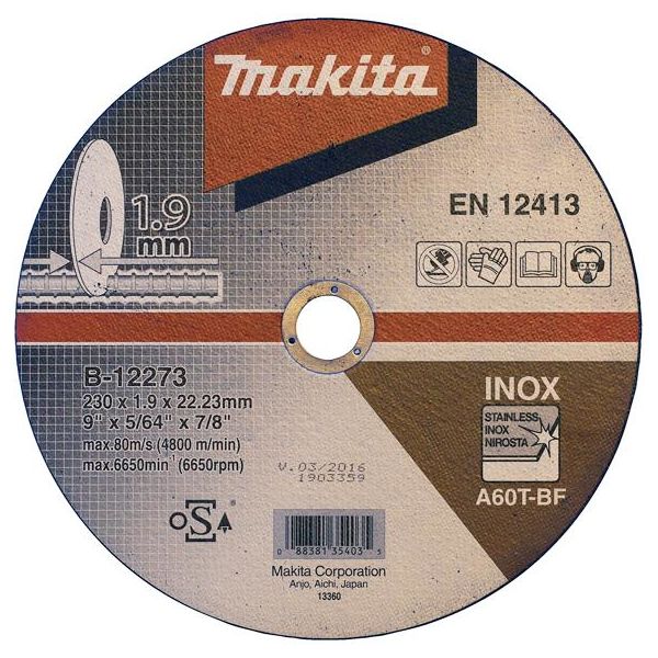 Makita B-12273 Katkaisulaikka