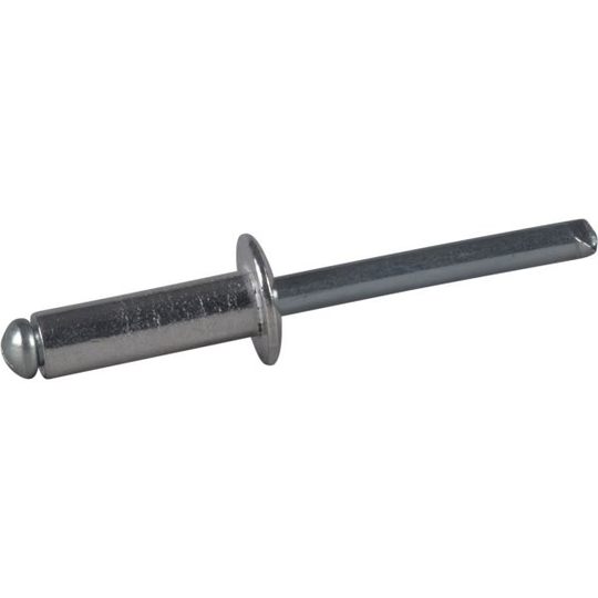 ESSVE 62277 Vetoniitit Ø6,4 mm, AL/ST, kupukanta, avoin 6,4 x 12 mm, 325 kpl