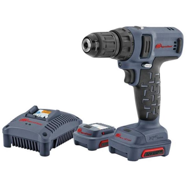 Ingersoll Rand D1130EU-K2 Porakone sis. 2,0 Ah:n akut ja laturin