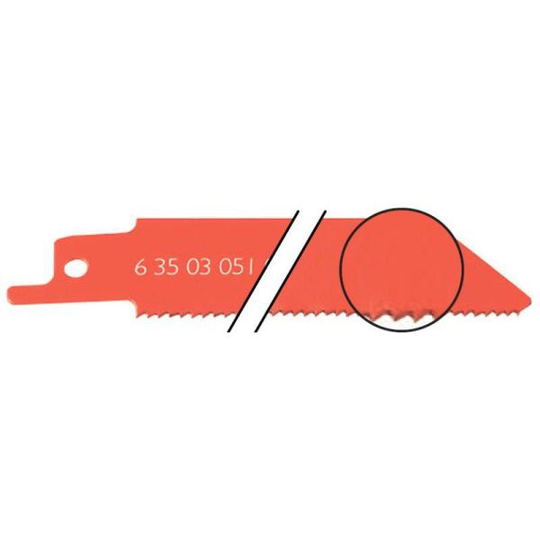 Fein 63503039010 Pistosahanterä 88 mm, 5 kpl