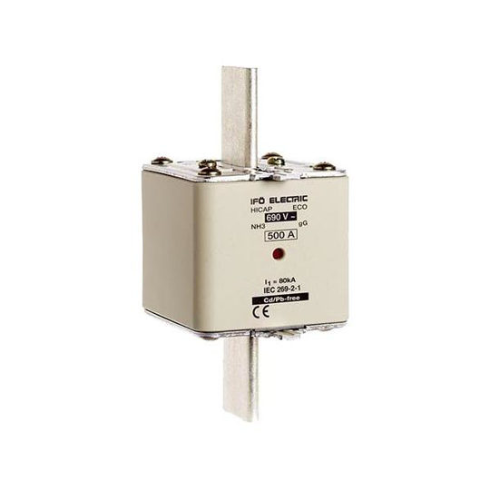 Ifö Electric Eco gG Kahvasulake 500 V, koko 3 315A