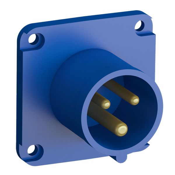 ABB 2CMA102292R1000 Paneelin sisääntulo pikaliitettävä, tärinänkestävä Suora, 3-nastainen, 16 A