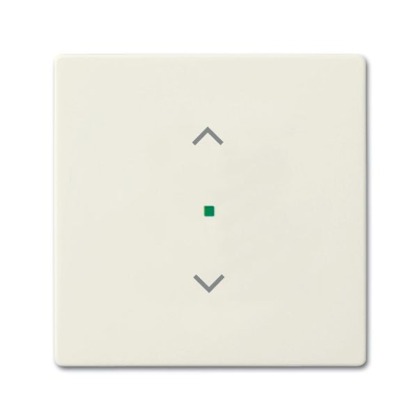 ABB Future Linear 6220-0-0586 Yksiosainen vipupainike verhoille Chalet-white
