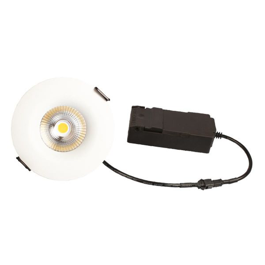 Scan Products Sabina LP Fixed Downlight-valaisin 2700 K, 5,4 W, IP44