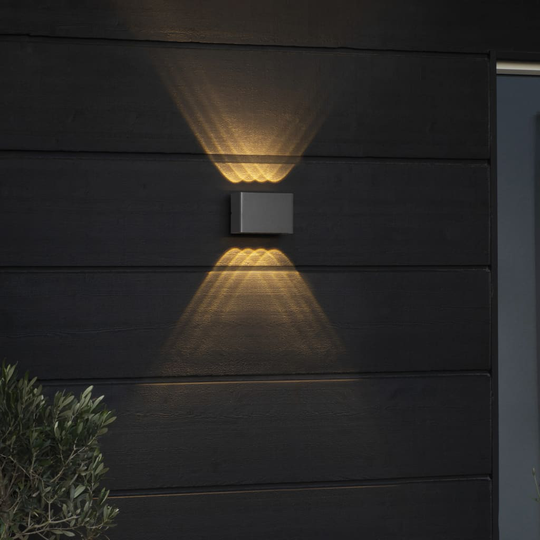 KONSTSMIDE LED-seinävalaisin Chieri 1x8 W antrasiitti