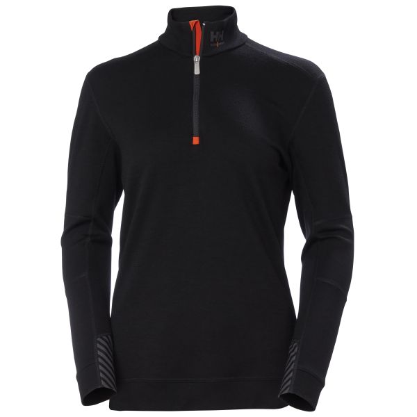 Helly Hansen Workwear Lifa Merino Aluspaita musta, naisten Koko XS