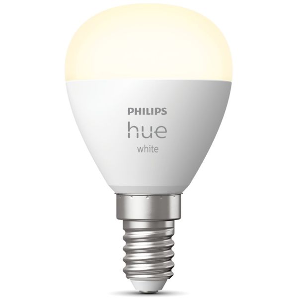 Philips Hue White LED-valo 5.7W, P45, E14