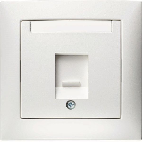 Hager 6345400109 Keskiölevy maalarinvalkoinen 1 x Keystone
