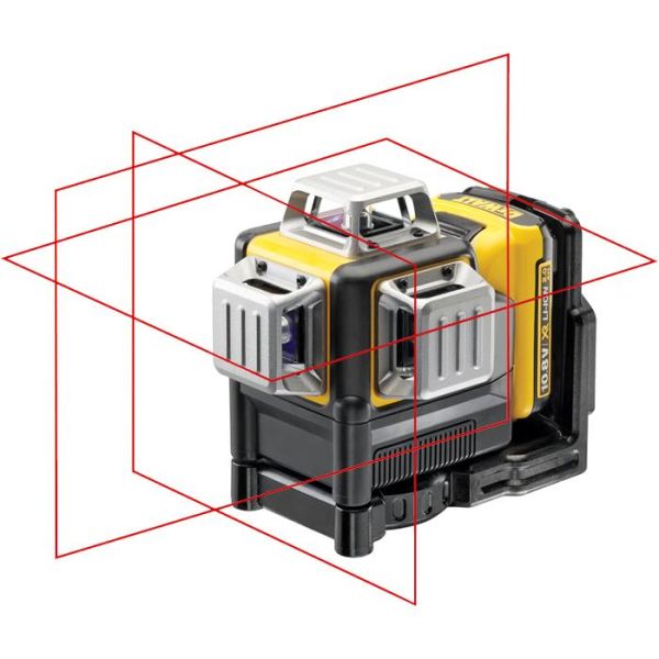 Dewalt DCE089D1R Ristilaser punainen laser
