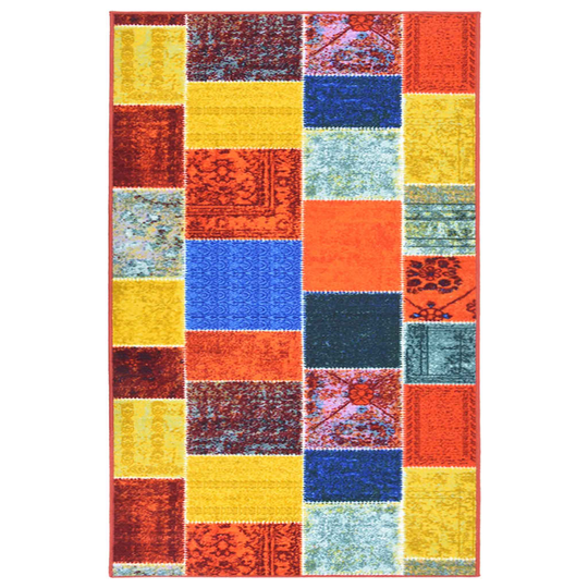 vidaXL Käytävämatto monivärinen 80x100 cm