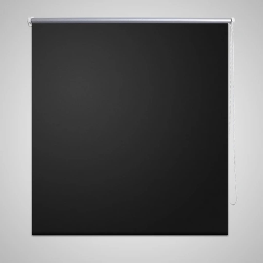 vidaXL Pimentävä rullaverho 160 x 175 cm Musta