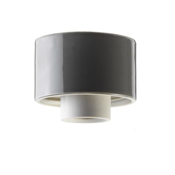 Ifö Electric 55732-000-12 Kanta suora, E27, IP54 Harmaa