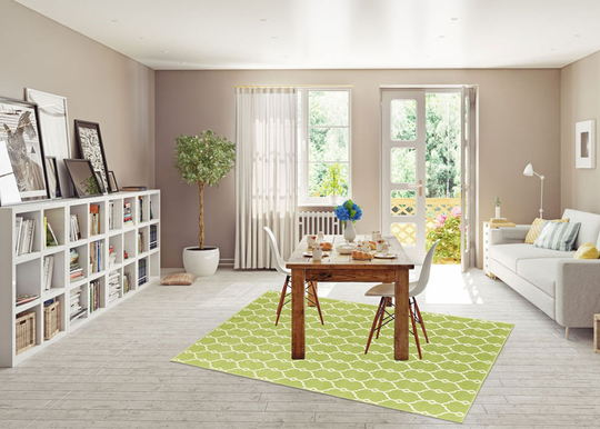 Matto Trellis Green 133x190 cm