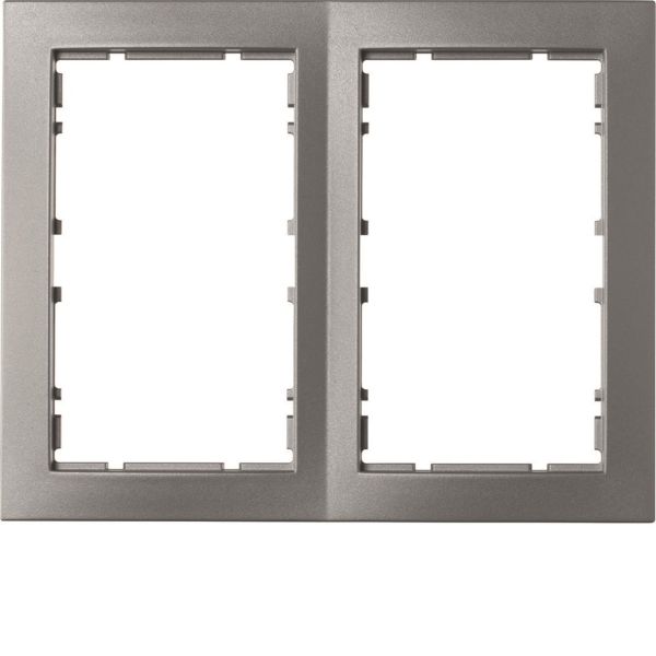 Hager 6510121404 Yhdistelmäkehys Termoplastinen IP20 155 mm leveä, 151.5 mm korkea