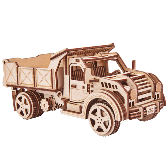 Wood Trick 425877 Wooden Scale Model Kit Truck