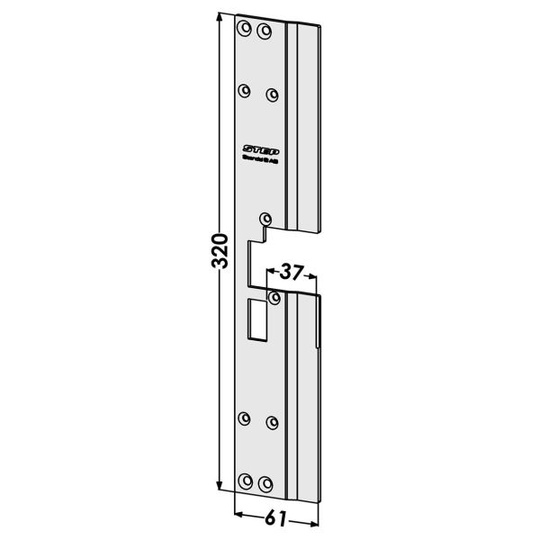 STEP ST198-A Tolppa Wicona Wicstyle 77: lle Vasen