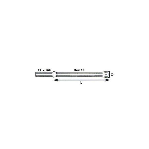 Atlas Copco 90508901 Kalliopora 22 x 108 mm