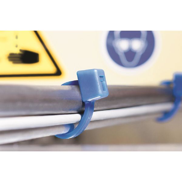 Hellermann Tyton 111-00659 Nippusiteet kemikaalinkestävä, 100 kpl 100 x 2,5 mm
