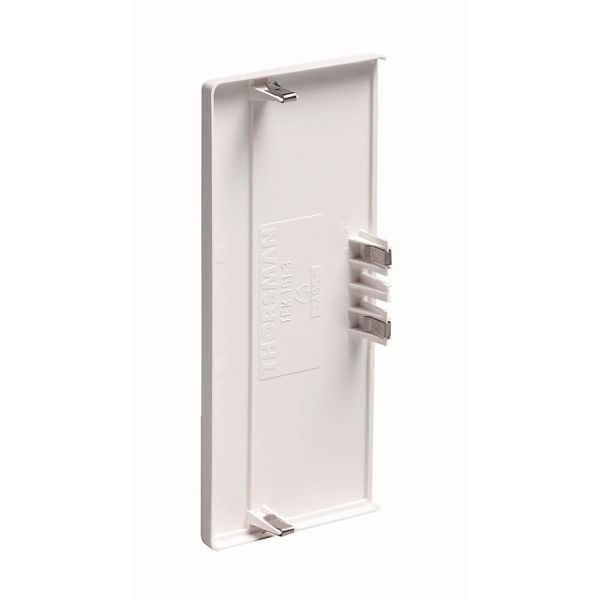 Schneider Electric 5590209 Päätykappale 72 x 72 mm, valkoinen Oikea