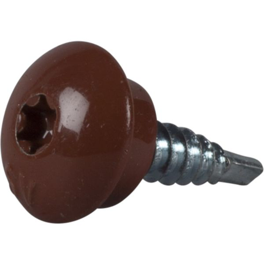ESSVE 63252 Kateruuvi 4,8 x 20 mm, TX25, 250 kpl Tiilenpunainen