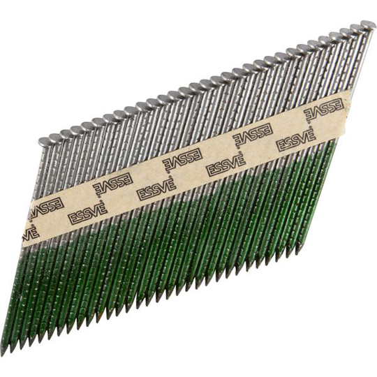 ESSVE 777415 Konenaula 34°, suoranauhoitettu, urahakattu, kiiltävä 3,1 x 90 mm, 1200 kpl