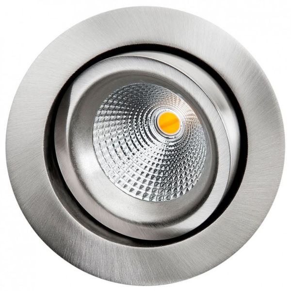 SG Armaturen Isosafe DTW Downlight-valaisin 520 lm, 220-230 V Harjattu teräs