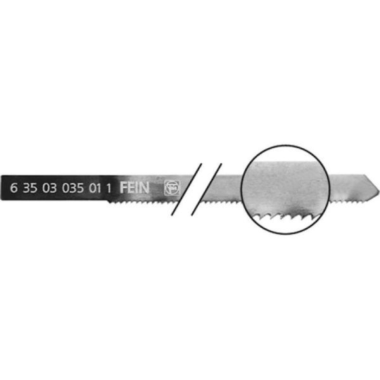 Fein 63503076010 Pistosahanterä HSS, 5 kpl:n pakkaus 100 x 0,7 mm