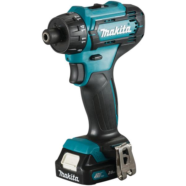 Makita DF033DWAE Ruuvinväännin 2 x paristolla, laturilla ja laukulla